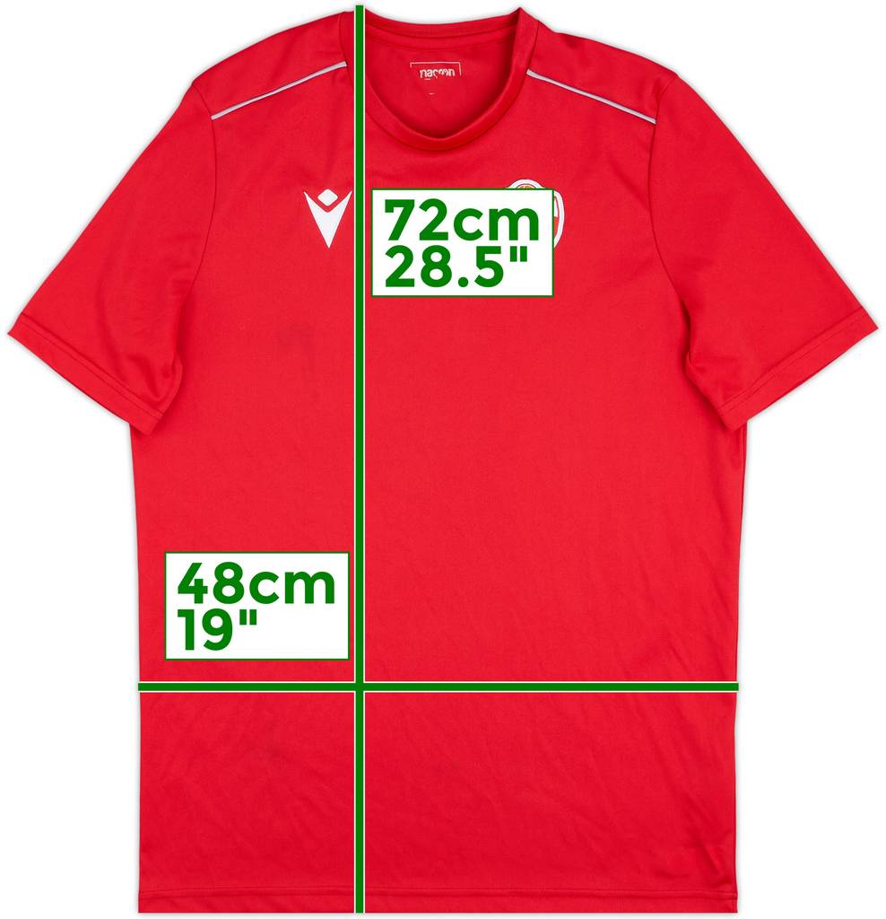 2021-22 Vis Pesaro Macron Training Shirt - 9/10 - (L)