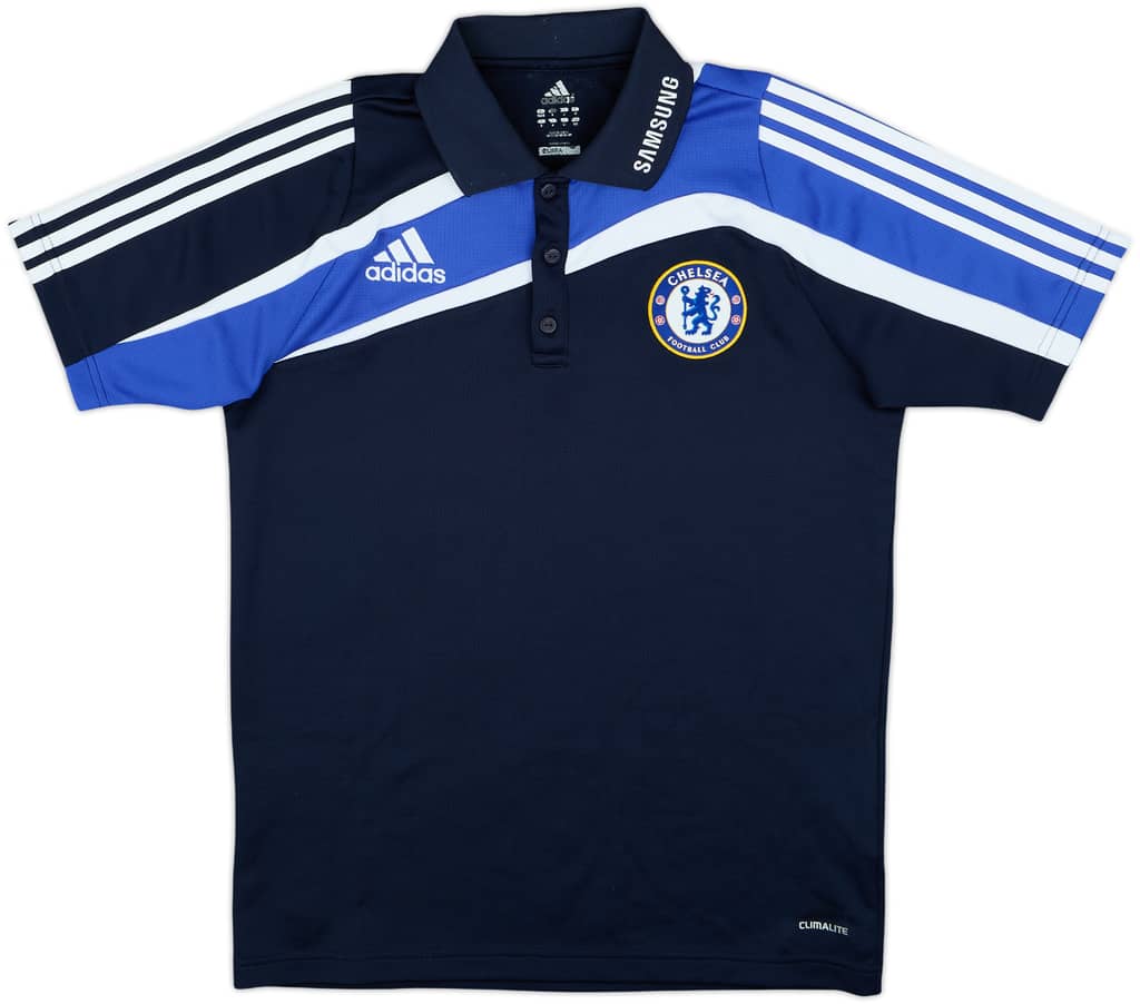 2009-10 Chelsea adidas Polo Shirt - 9/10 - (S)