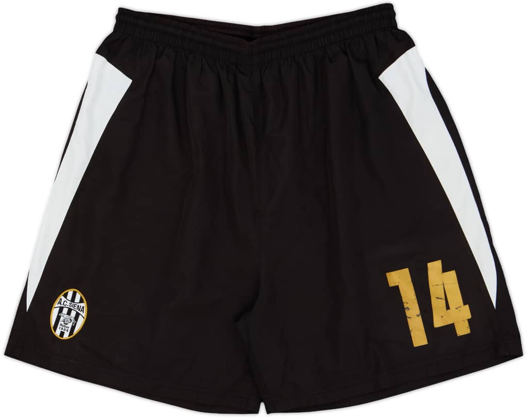 2007-08 Siena Player Issue Home Shorts #14 - 5/10 - (L)