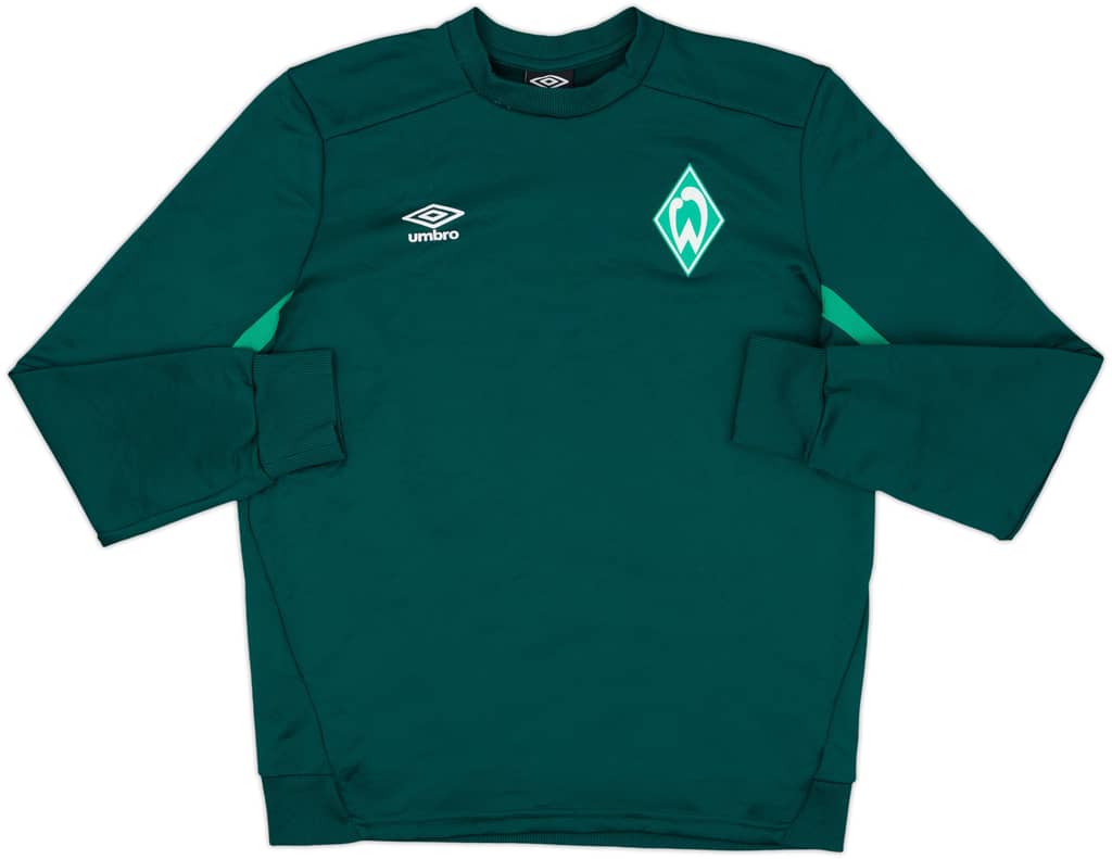 2018-19 Werder Bremen Umbro Sweat Top - 7/10 - (L)