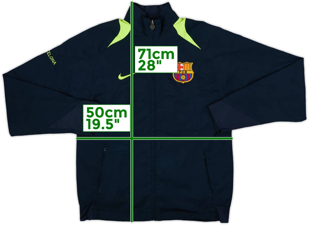 2005-06 Barcelona Nike Track Jacket - 8/10 - (S)