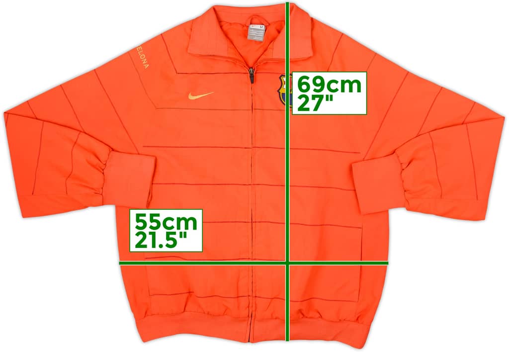 2008-09 Barcelona Nike Track Jacket - 6/10 - (M)