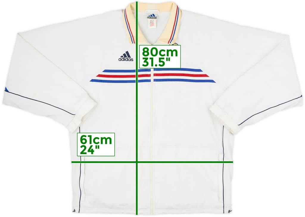 1998-00 France adidas Track Jacket - 5/10 - (L)