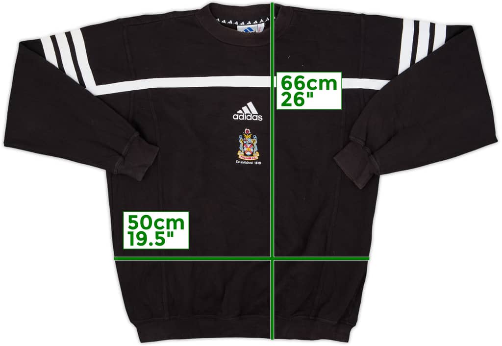 2000-01 Fulham adidas Sweat Top - 8/10 - (XL)