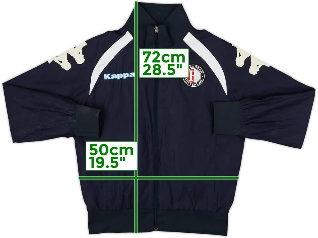 2006-07 Feyenoord Kappa Track Jacket - 5/10 - (M)