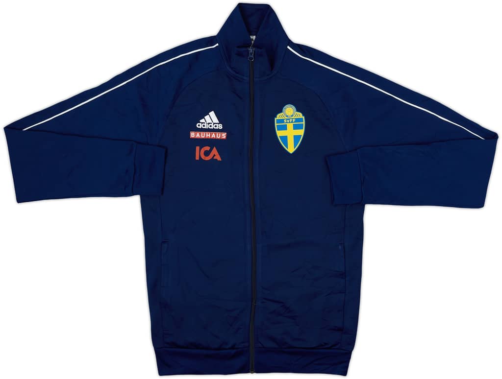 2020-21 Sweden adidas Track Jacket - 8/10 - (S)