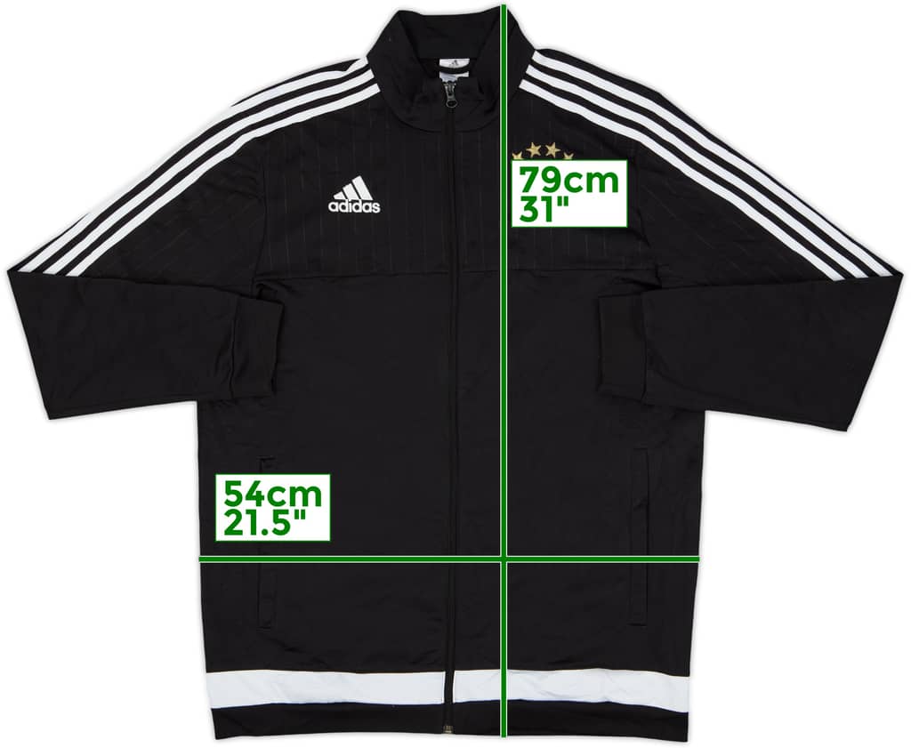 2015-16 Bayern Munich adidas Track Jacket - 7/10 - (L)