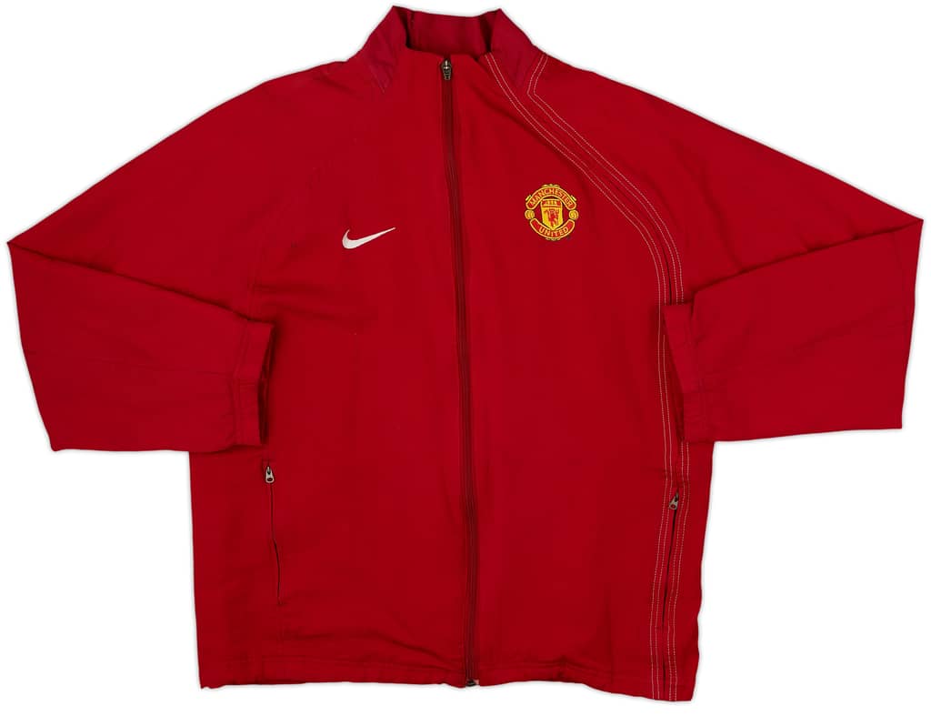 2004-05 Manchester United Nike Track Jacket - 8/10 - (M)