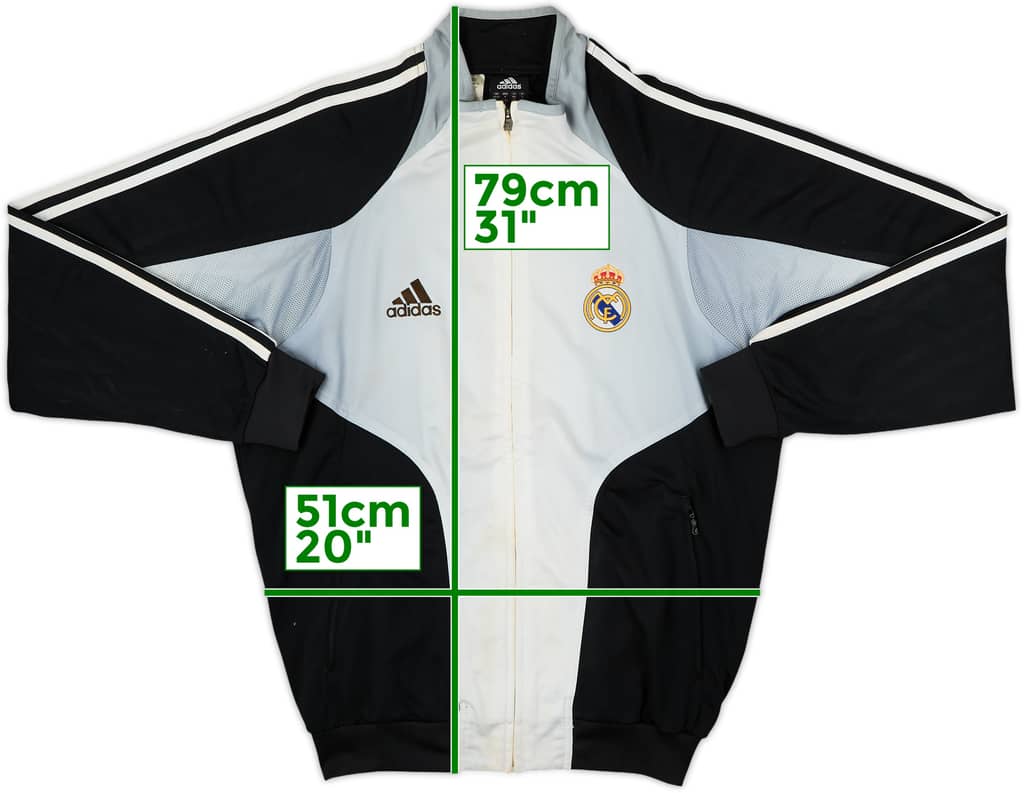 2004-05 Real Madrid adidas Track Jacket - 4/10 - (M/L)