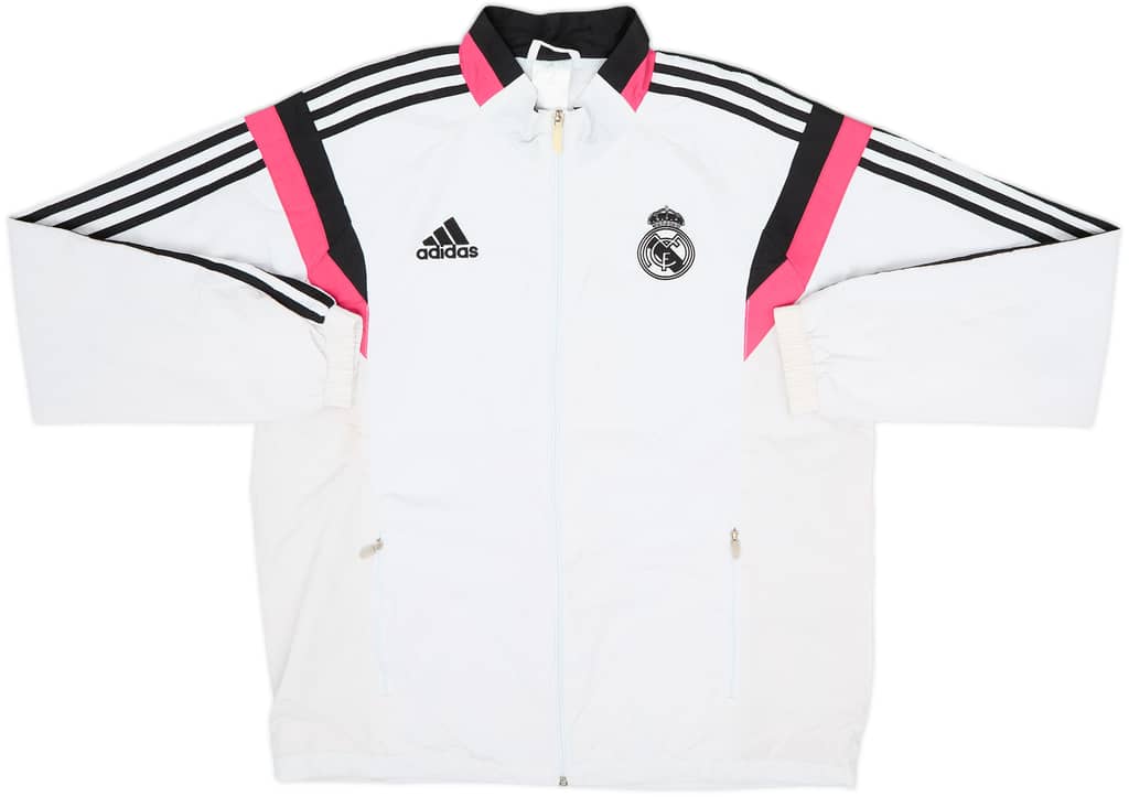 2014-15 Real Madrid adidas Track Jacket - 6/10 - (M)