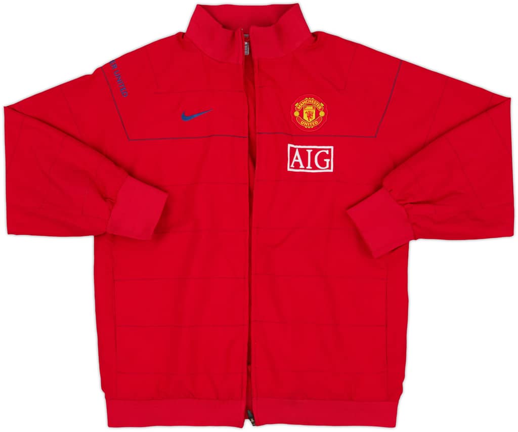 2008-09 Manchester United Nike Track Jacket - 4/10 - (XL.Boys)