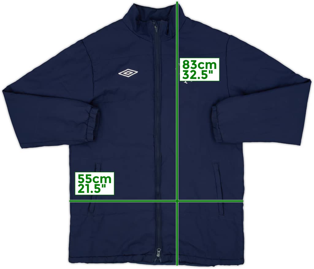 2011-12 Rangers Umbro Padded Bench Coat - 6/10 - (L)