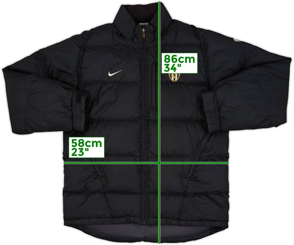2004-05 Juventus Nike Padded Bench Coat - 8/10 - (M)