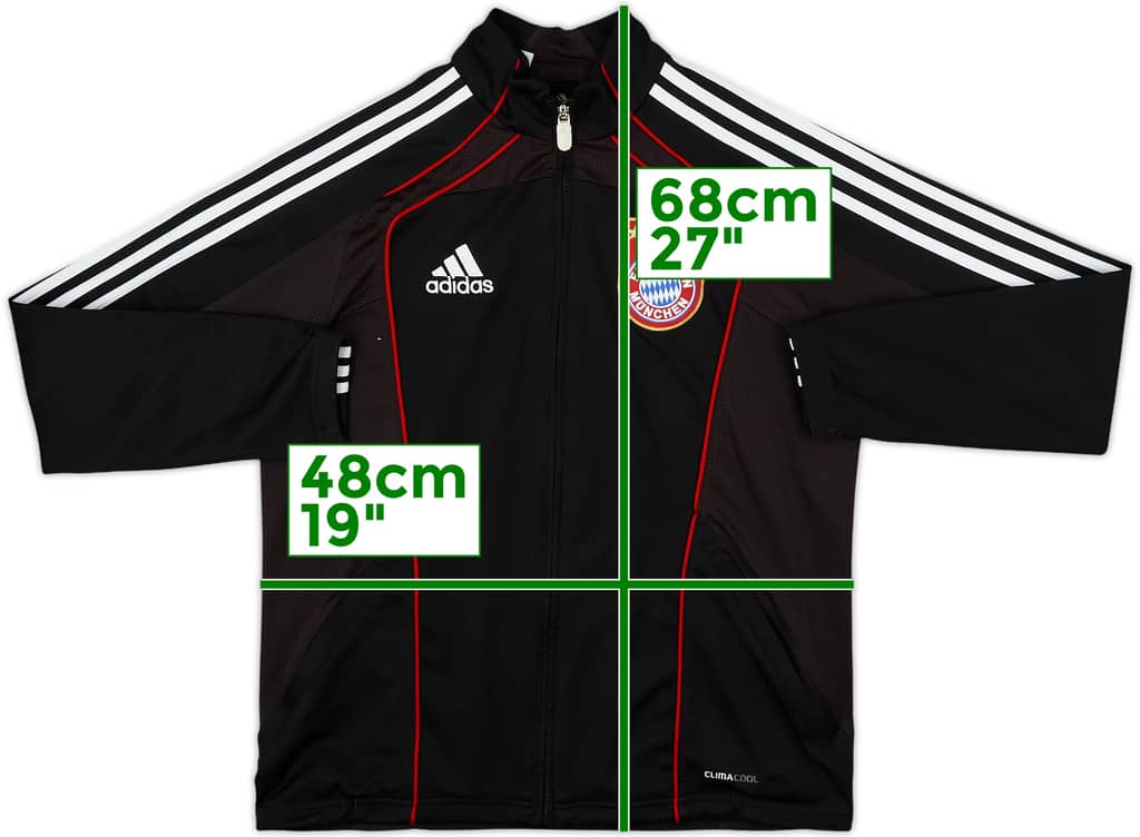 2010-11 Bayern Munich adidas Track Jacket - 8/10 - (M.Boys)