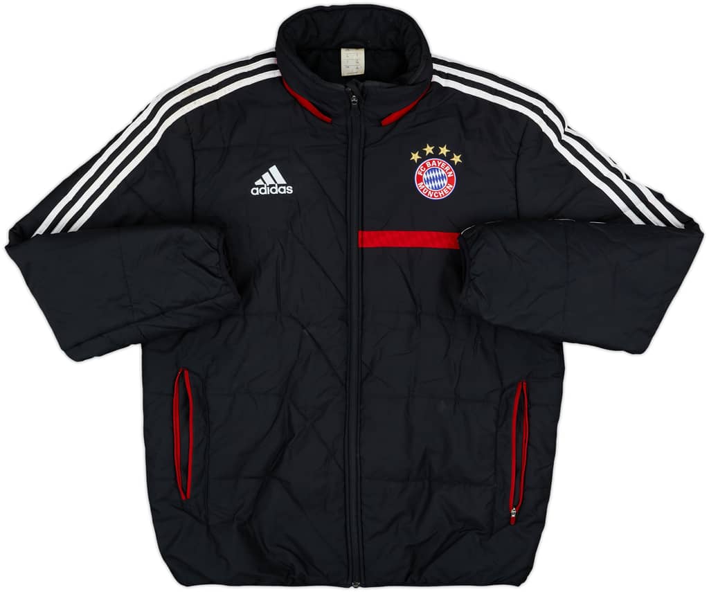 2013-14 Bayern Munich adidas Padded Bench Coat - 8/10 - (L)