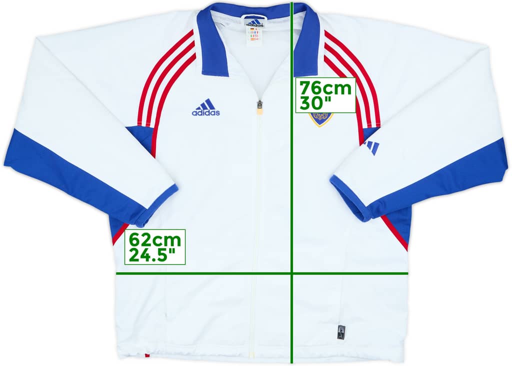 2000-02 Yugoslavia adidas Track Jacket - 8/10 - (L/XL)