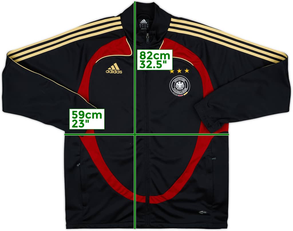 2007-08 Germany adidas Track Jacket - 9/10 - (L/XL)