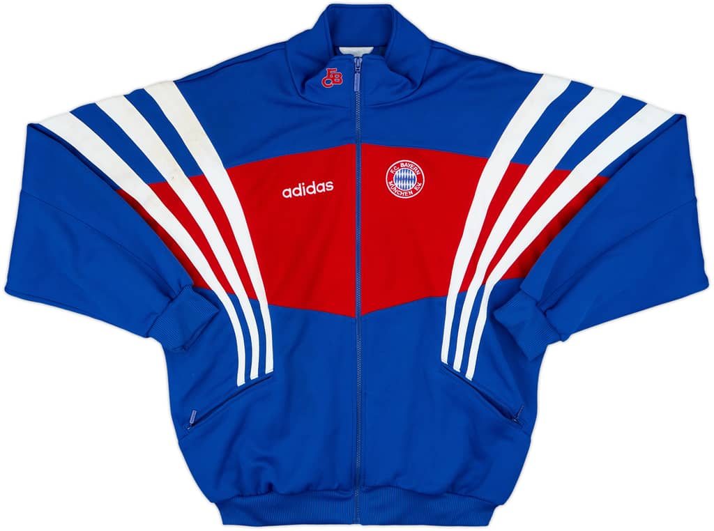 1995-96 Bayern Munich adidas Track Jacket - 6/10 - (XL)