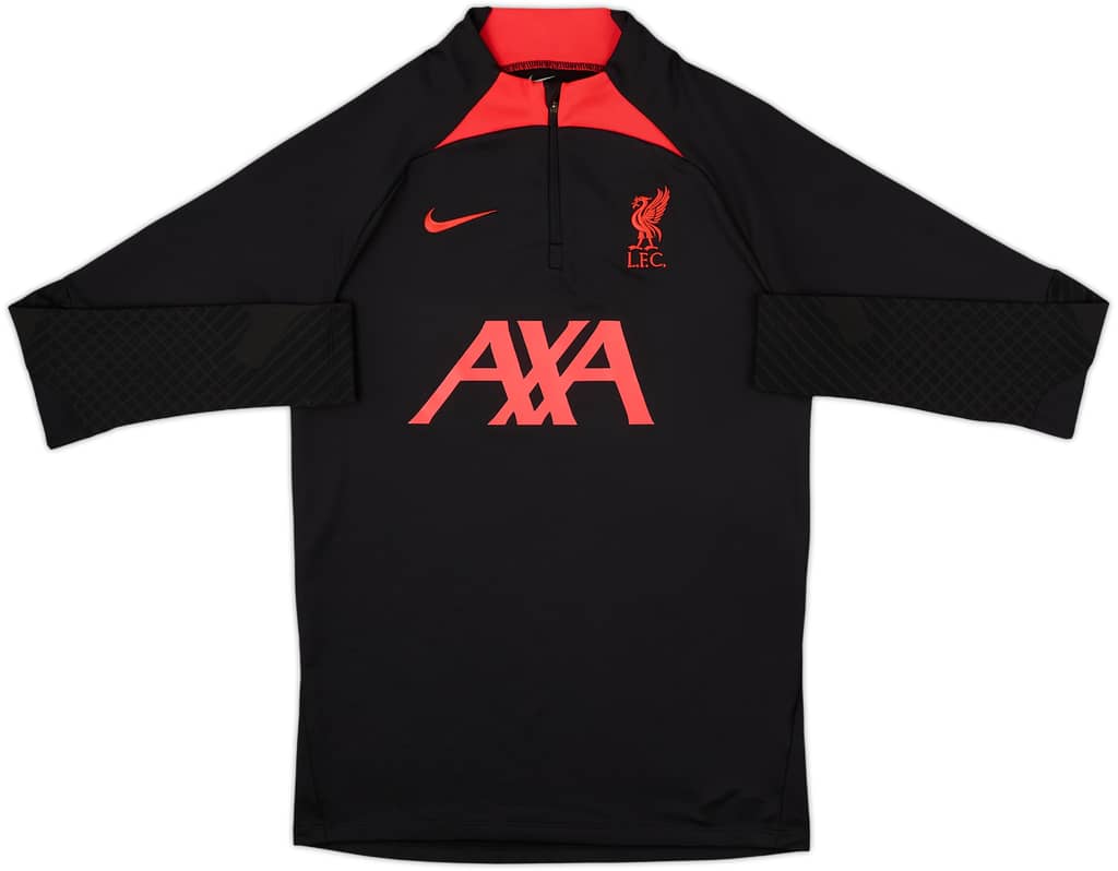 2022-23 Liverpool Nike 1/4 Zip Training Top - 8/10 - (S)