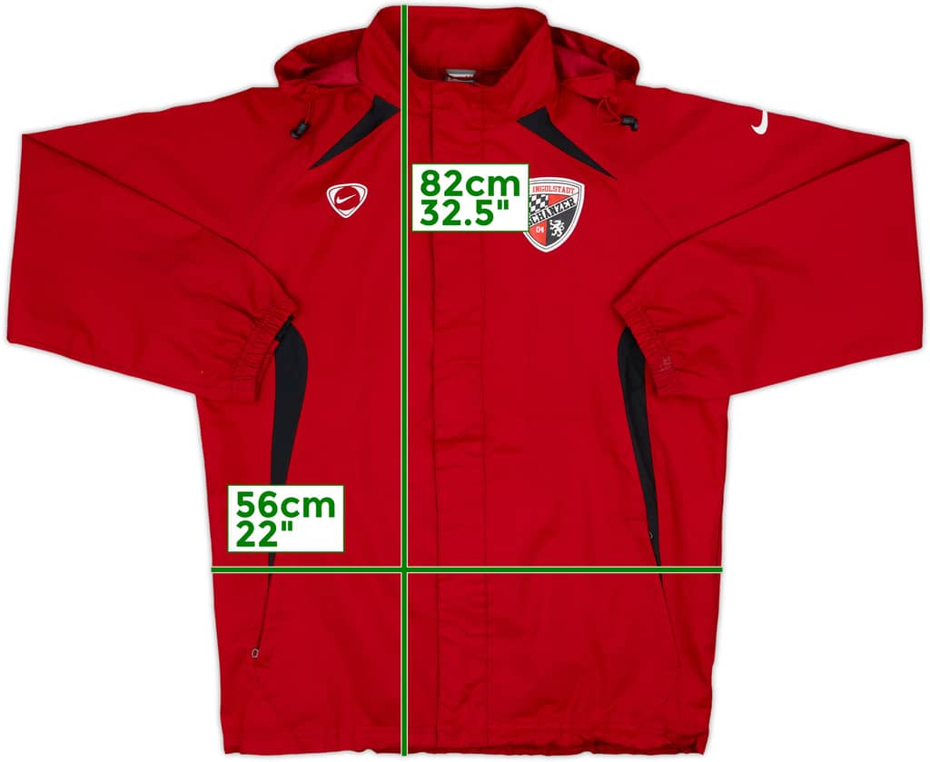 2007-08 FC Ingolstadt Nike Rain Jacket - 8/10 - (M)