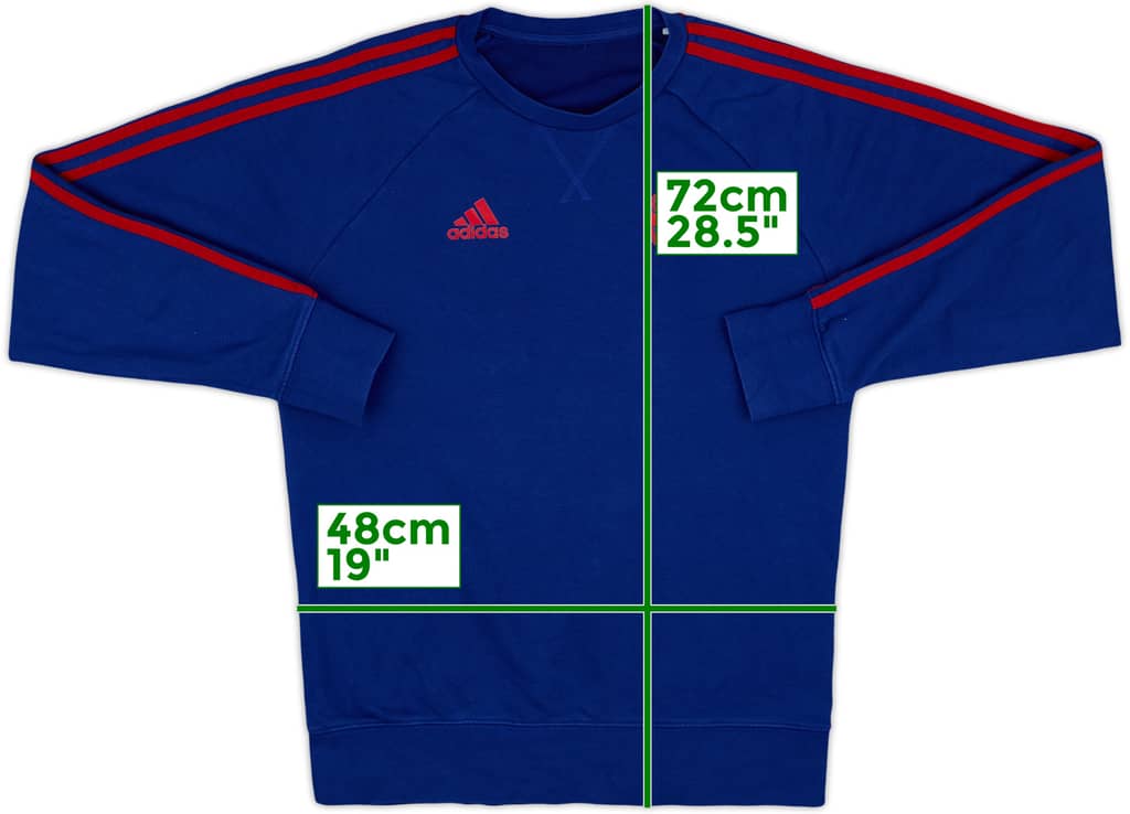 2021-22 Bayern Munich adidas Sweat Top - 8/10 - (L)