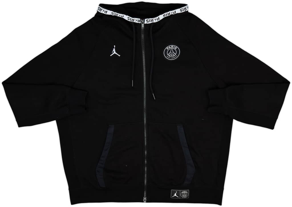 2019-20 Paris Saint-Germain Jordan Hooded Track Jacket - 9/10 - (XXL)