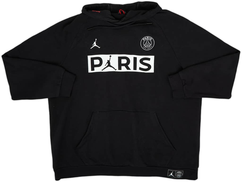 2019-20 Paris Saint-Germain Jordan Hooded Sweat Top - 7/10 - (XXL)