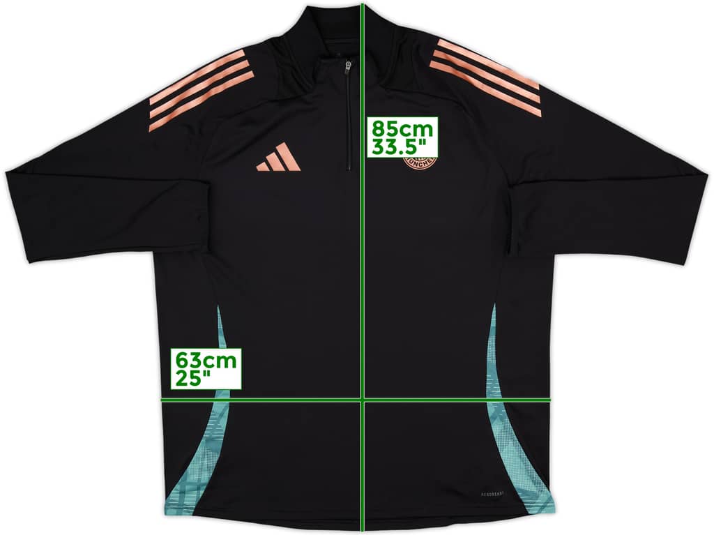 2024-25 Bayern Munich adidas 1/4 Zip Drill Top - 10/10 - (XXL)