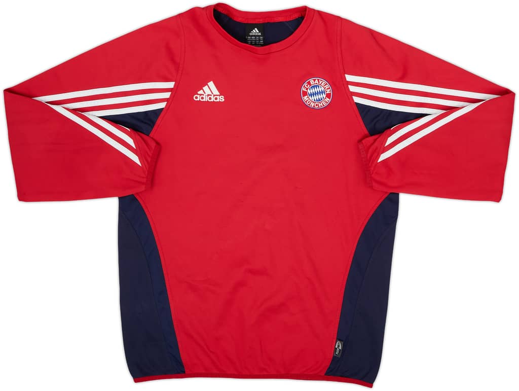 2003-04 Bayern Munich adidas Sweat Top - 8/10 - (XL.Boys)