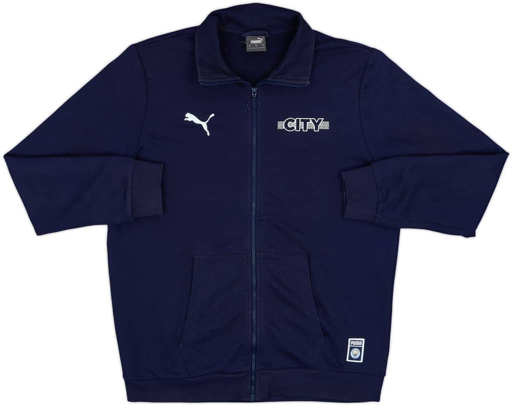 2021-22 Manchester City Puma Track Jacket - 8/10 - (L)