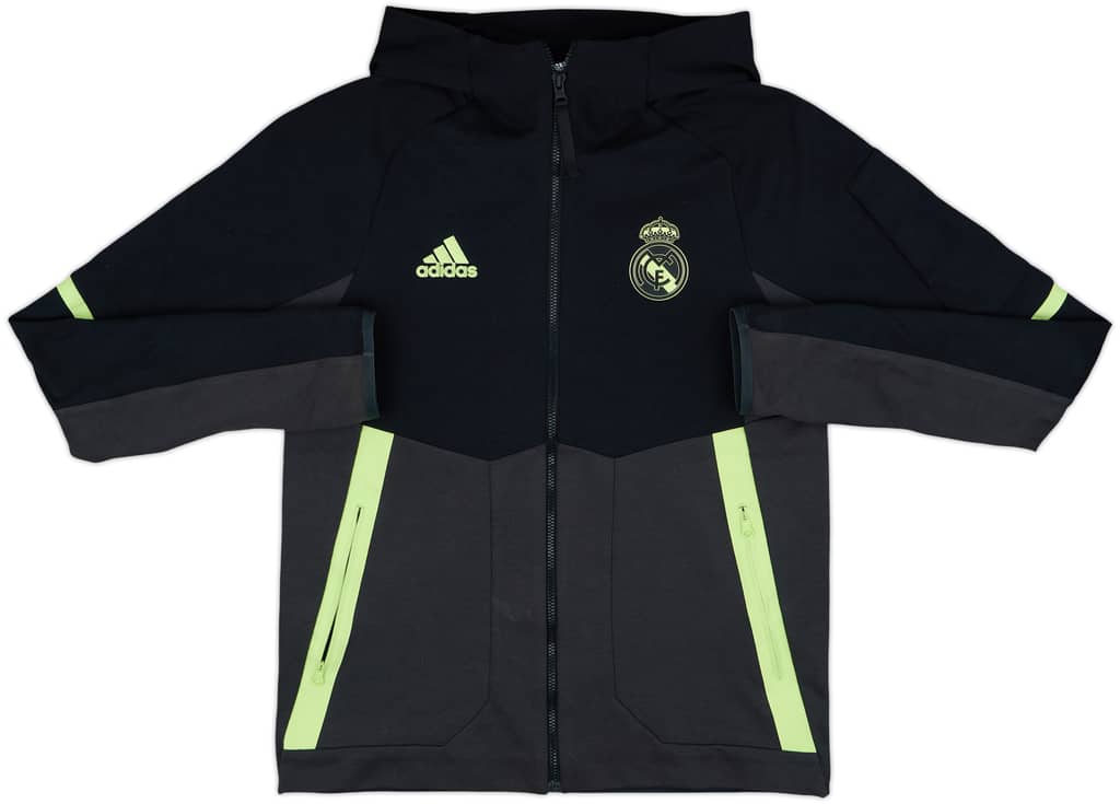 2022-23 Real Madrid adidas Hooded Track Jacket - 7/10 - (S)