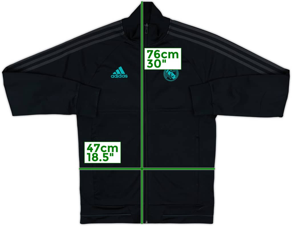 2017-18 Real Madrid adidas Track Jacket - 7/10 - (M)