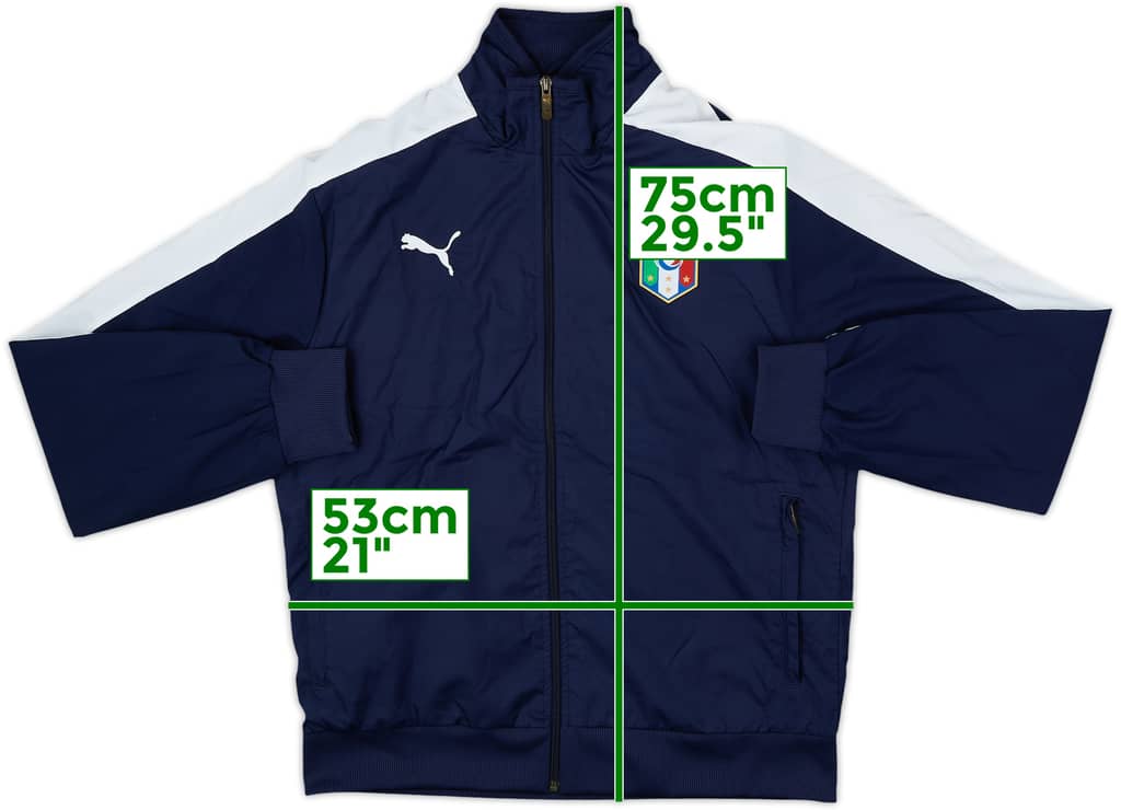 2011-12 Italy Puma Track Jacket - 8/10 - (L)
