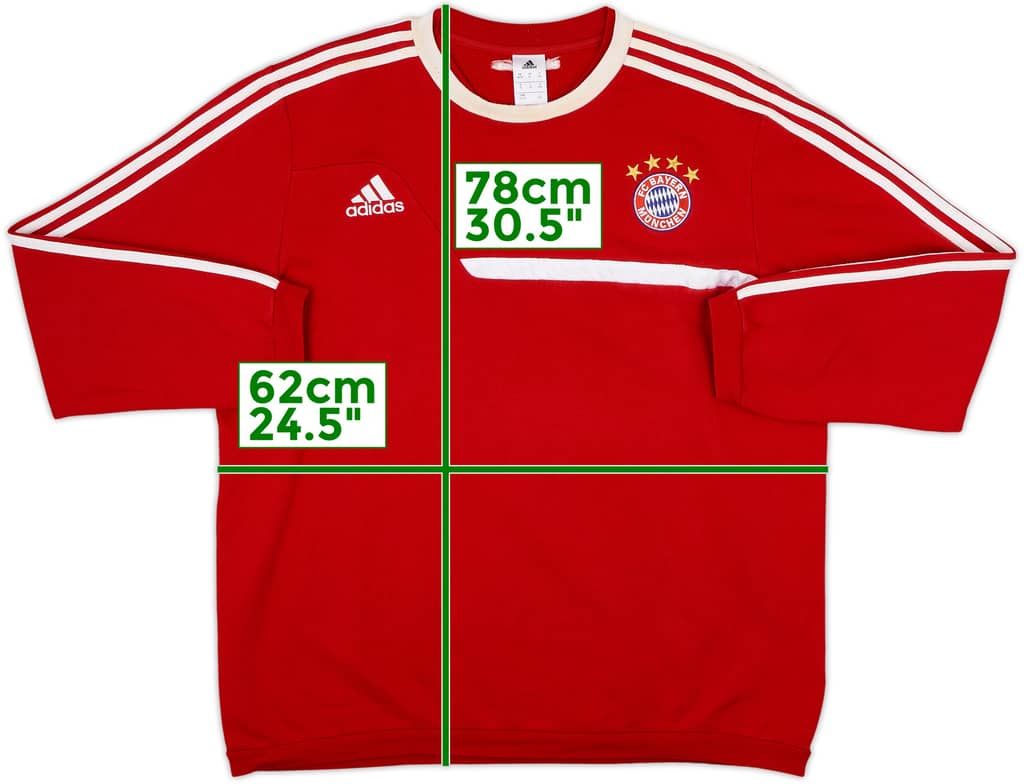 2013-14 Bayern Munich adidas Sweat Top - 6/10 - (XXL)