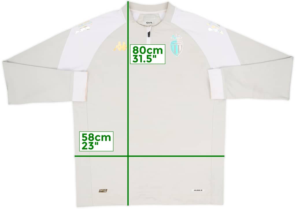 Chaqueta de chándal Kappa del Monaco 2023-24 - 8/10 - (XL)