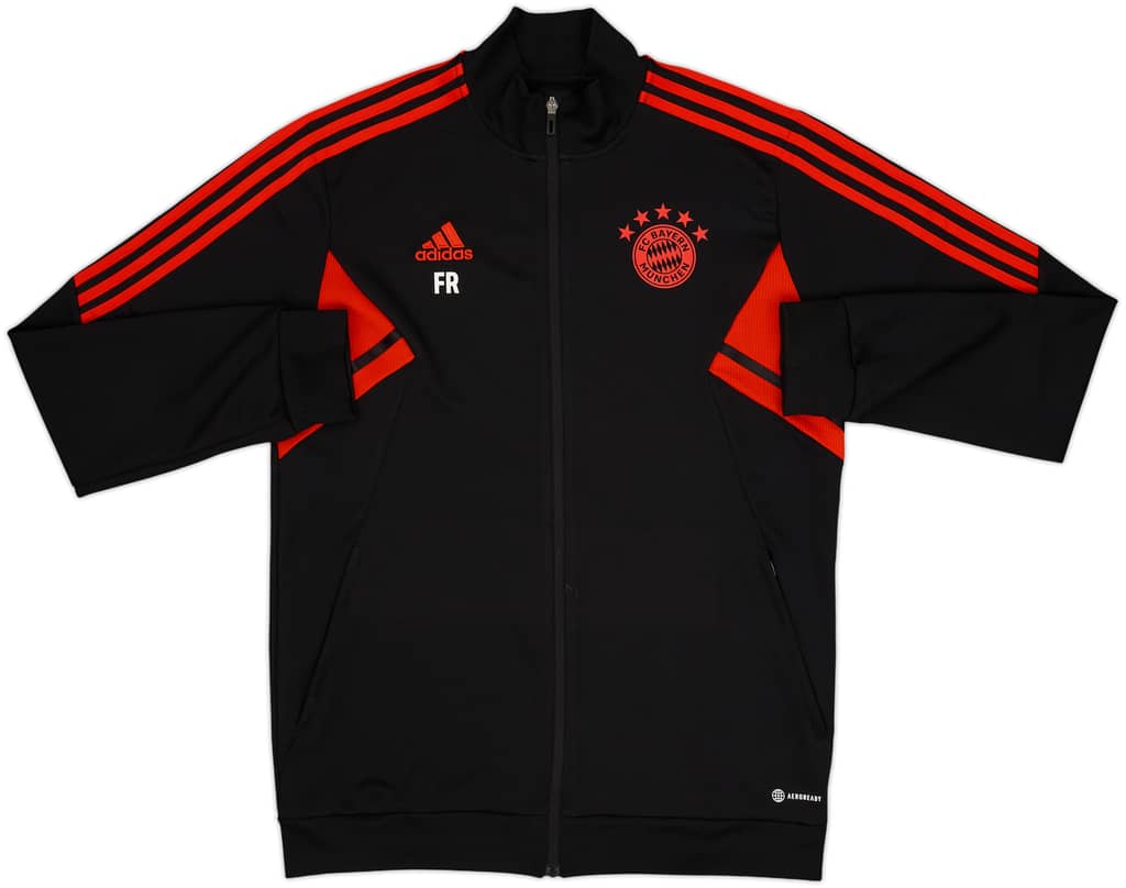 2022-23 Bayern Munich Staff Issue adidas Track Jacket FR - 7/10 - (L)