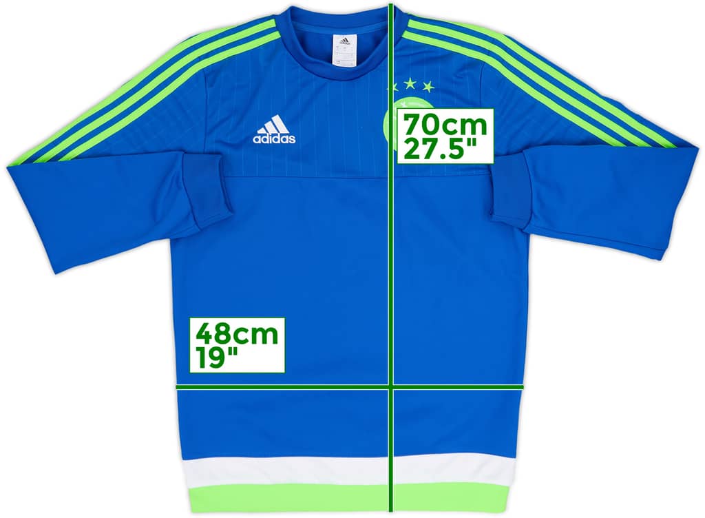 2015-16 Ajax adidas Sudadera - 8/10 - (S)
