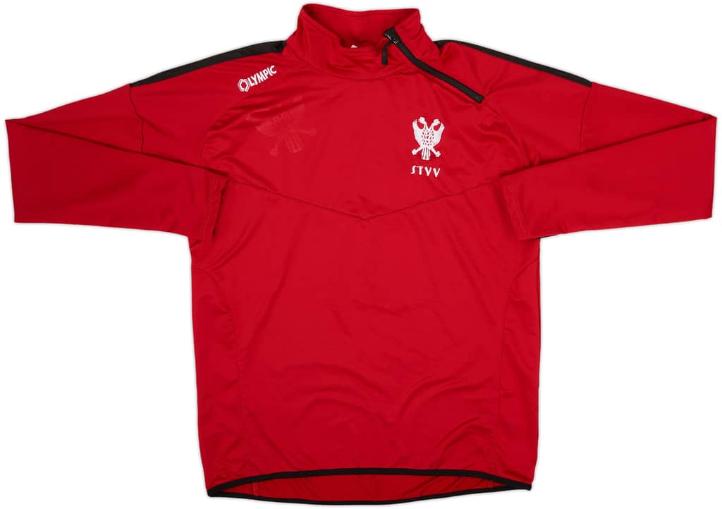 2017-18 Sint-Truidense Olympic 1/4 Zip Training Top - 8/10 - (L)