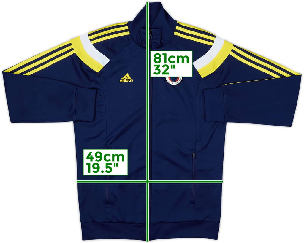 2014-15 Fenerbahce adidas Track Jacket - 4/10 - (S)