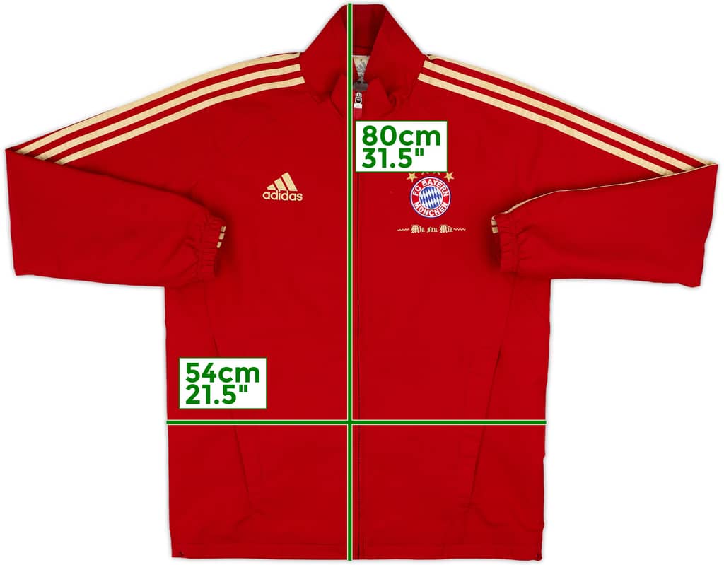 2011-12 Bayern Munich adidas Track Jacket - 8/10 - (M)