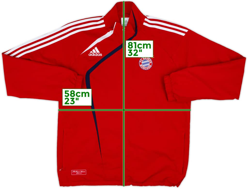 2009-10 Bayern Munich adidas Track Jacket - 8/10 - (L)