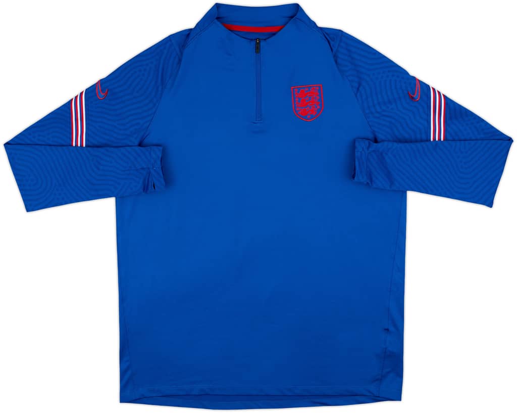 2020-21 England Nike 1/4 Zip Drill Top - 9/10 - (XL)