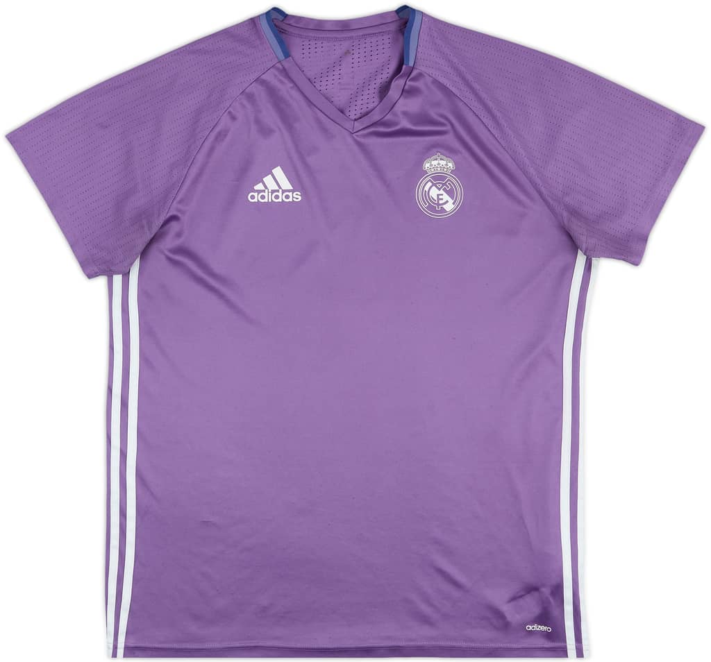 2016-17 Real Madrid adizero Training Shirt - 8/10 - (L)