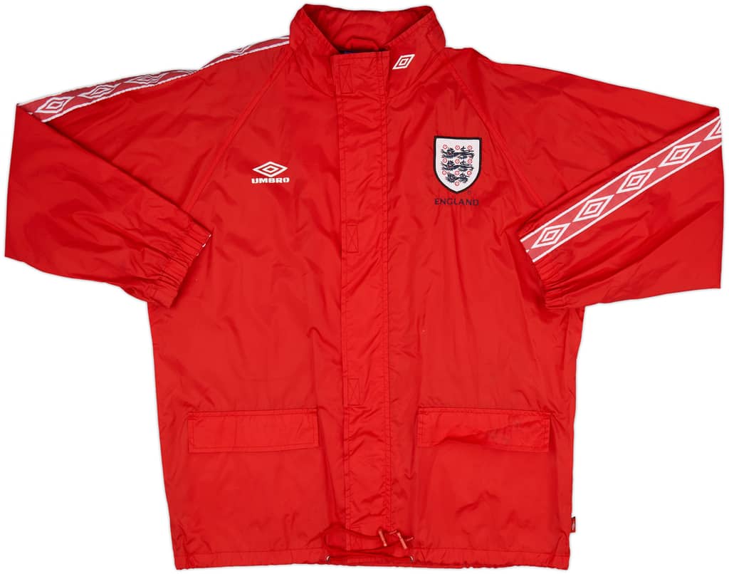 1998-00 England Umbro Hooded Rain Jacket - 6/10 - (M)