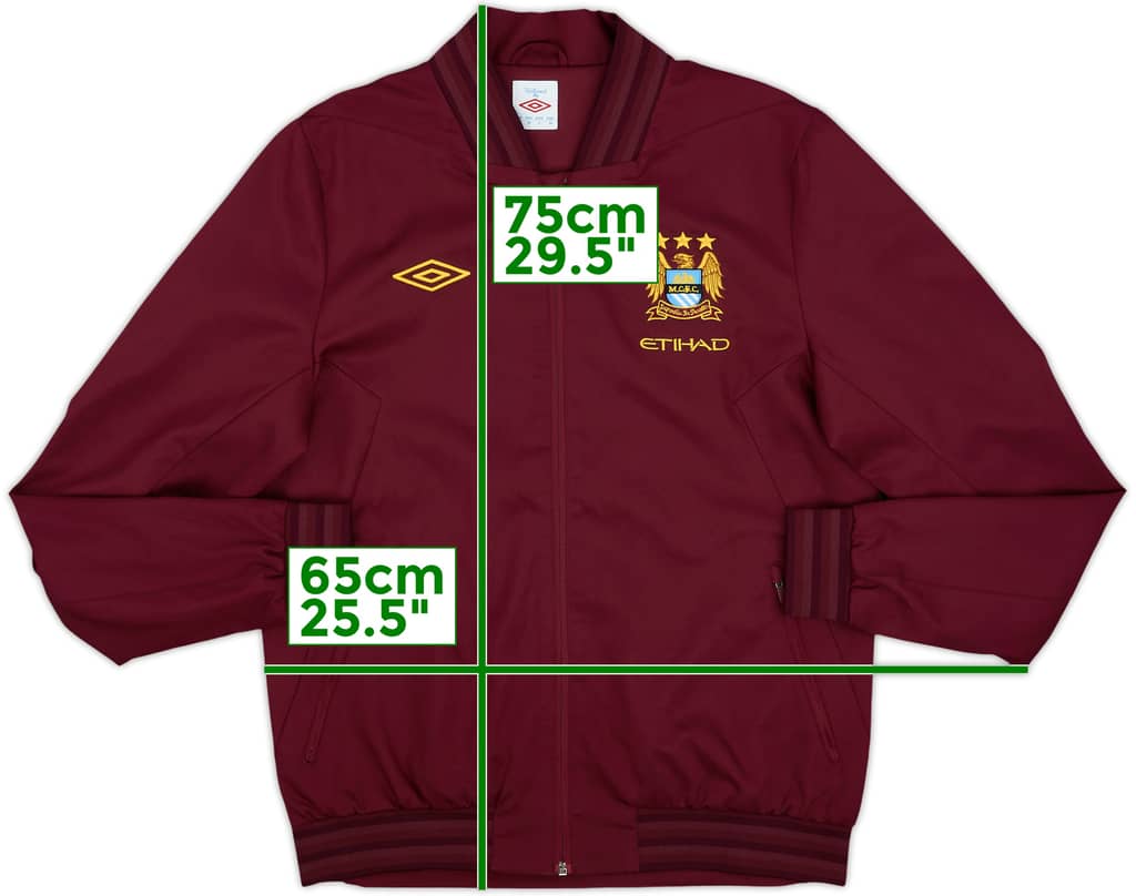 2012-13 Manchester City Umbro Track Jacket - 10/10 - (M)