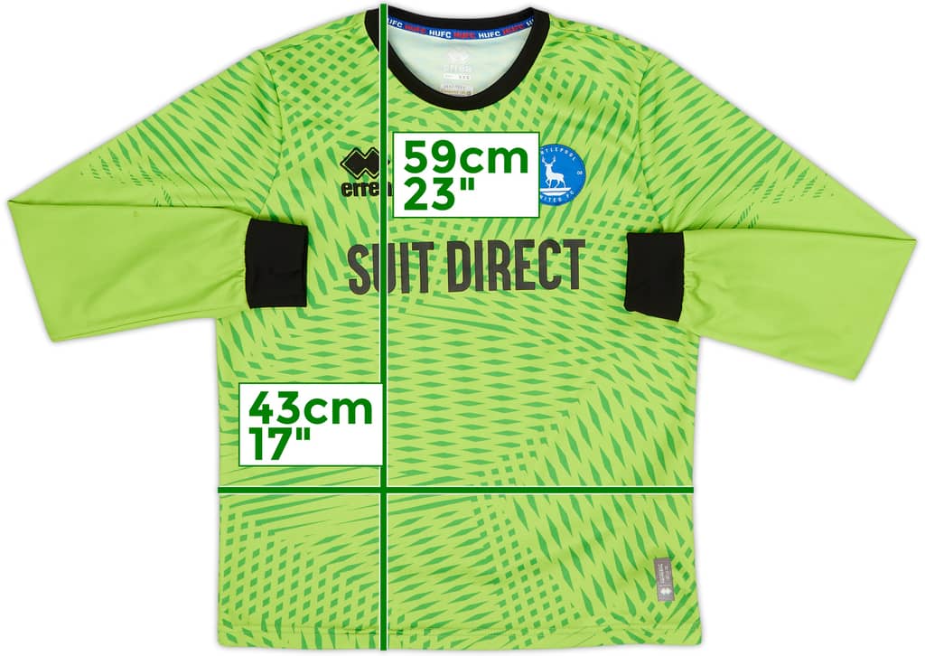 2022-23 Hartlepool GK Shirt - 8/10 - (XXS)