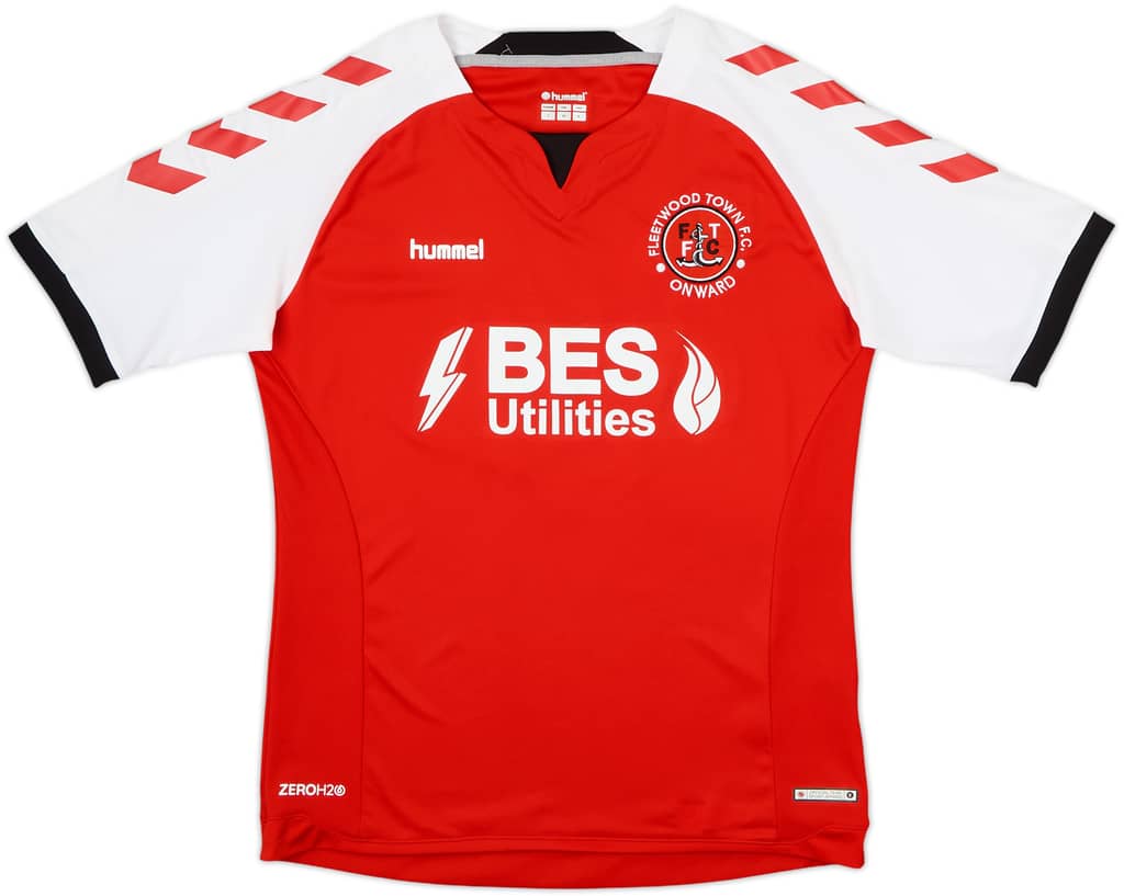 2019-20 Fleetwood Town Home Shirt #16 - 8/10 - (S)