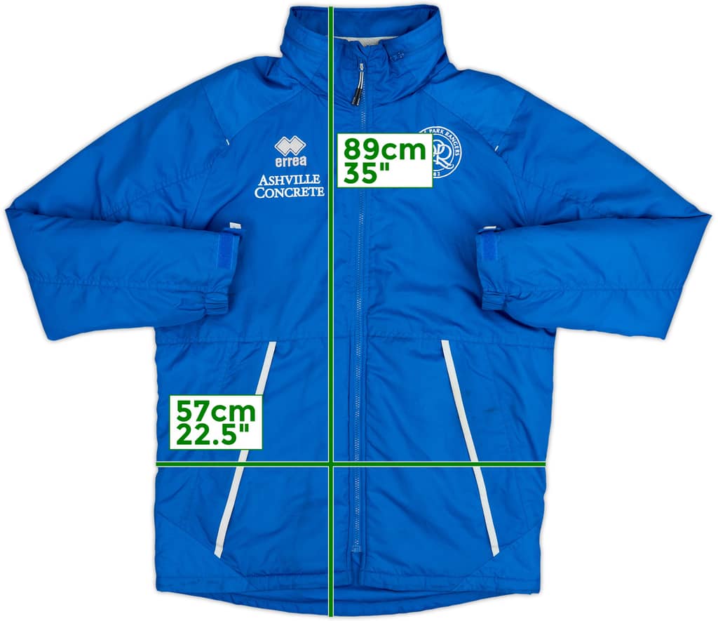 2021-22 QPR Errea Padded Bench Coat - 7/10 - (M)