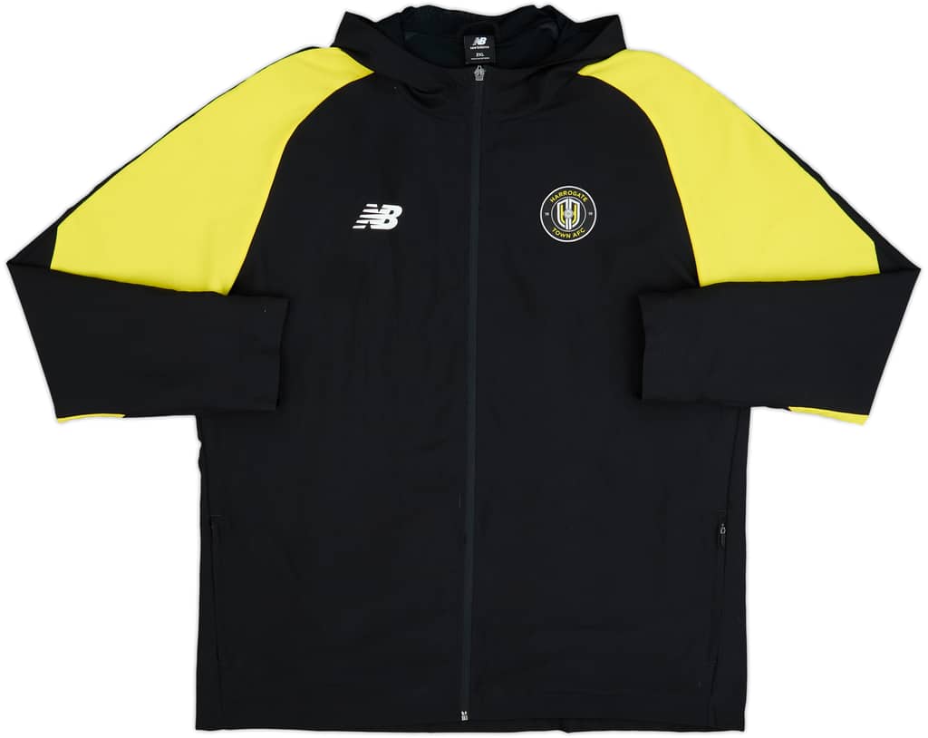 2020-21 Harrogate Town New Balance Hooded Track Jacket - 6/10 - (XXL)
