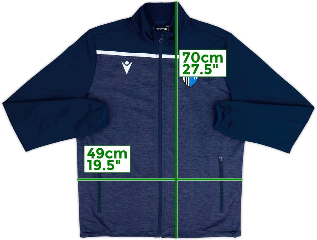 2019-20 Gillingham Macron Track Jacket - 9/10 - (S)